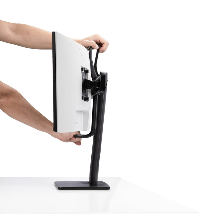 EAN 0065030902069 - StarTech.com 2MC1S-MONITOR-STAND soporte para monitor 68,6 cm (27") Negro imagen 5