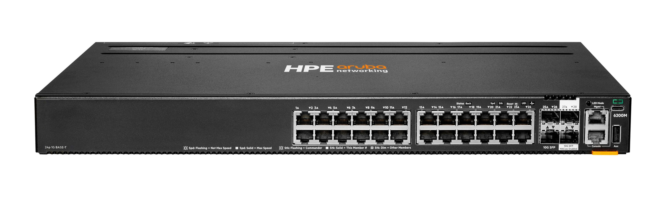 EAN 190017535005 - HPE Aruba Networking CX 6200M 24G 4SFP+ Switch imagen 1