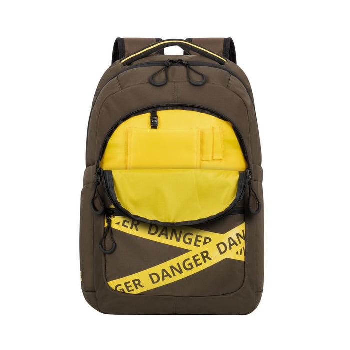 EAN 4260709010489 - Rivacase Erebus 39,6 cm (15.6") Mochila Caqui, Amarillo imagen 3