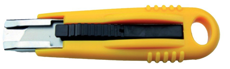 EAN 5705831146242 - Q-CONNECT KF14624 cúter Amarillo Cúter de cuchillas intercambiables imagen 1