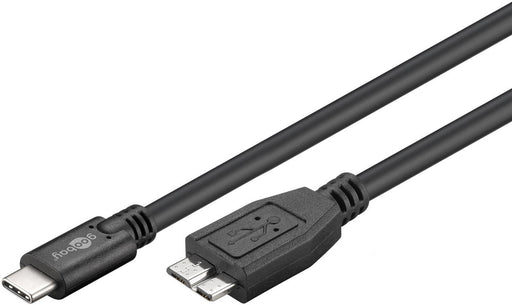 EAN 4040849679964 - Goobay 67996 cable USB USB 3.2 Gen 1 (3.1 Gen 1) 1 m Micro-USB B USB C Negro imagen 2