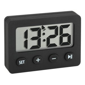EAN 4009816025067 - TFA-Dostmann 60.2014.01 despertador Reloj despertador analógico Negro imagen 1