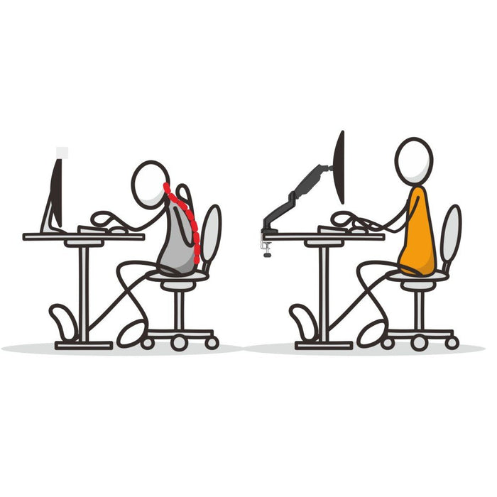 EAN 8051128102857 - Techly ICA-LCD 514 soporte para monitor 68,6 cm (27") Escritorio Negro imagen 11