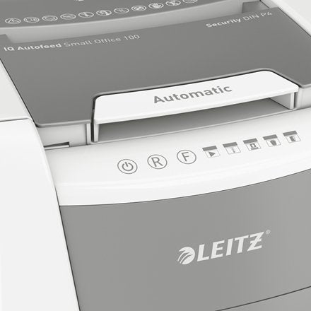 EAN 4002432124084 - Leitz 80110000 triturador de papel Corte cruzado 22 cm Gris, Blanco imagen 4