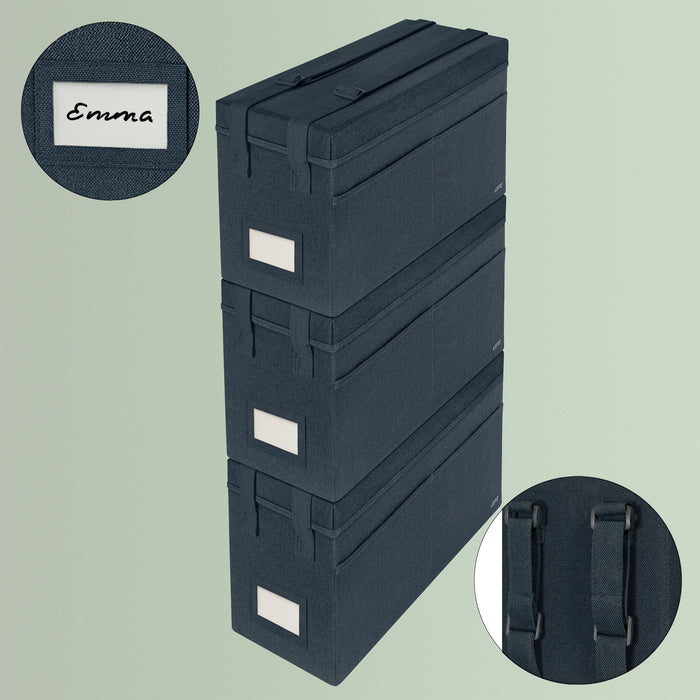 EAN 4002432143061 - Leitz 67230089 caja de almacenaje Bolsa de almacenamiento Rectangular Cartón, Tela Gris imagen 6