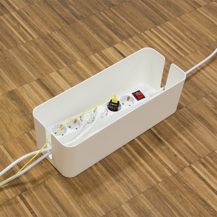 EAN 4052792038415 - LogiLink KAB0063 organizador de cables Caja de cables Blanco 1 pieza(s) imagen 4