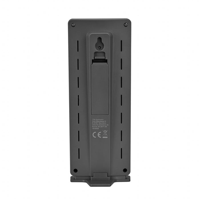 EAN 4009816037053 - TFA-Dostmann 30.3071.54 termómetro ambiental Estación meteorológica electrónica Interior / exterior Plata imagen 2