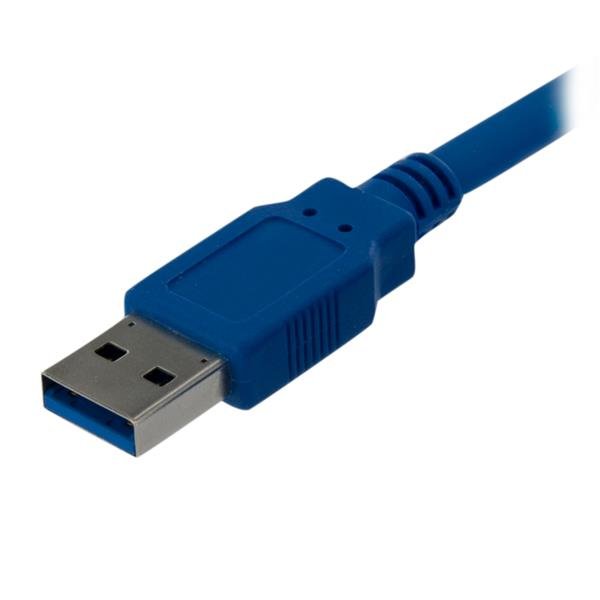 EAN 0065030856027 - StarTech.com USB3SAB1M cable USB USB 3.2 Gen 1 (3.1 Gen 1) 1 m USB A USB B Azul imagen 3