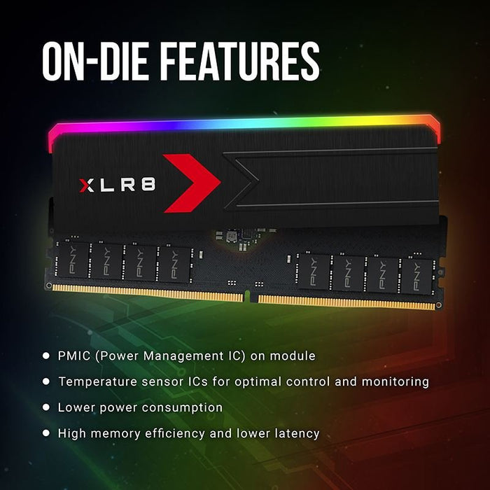 EAN 3536403400453 - PNY MD32GK2D5600036XRGB módulo de memoria 32 GB 2 x 16 GB DDR5 imagen 5