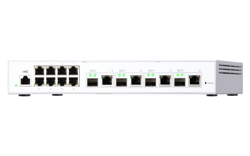 EAN 4713213516713 - QNAP QSW-M408-4C switch Gestionado L2 Gigabit Ethernet (10/100/1000) Blanco imagen 6