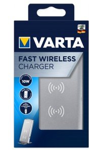 EAN 4008496996049 - Varta 57912 101 111 cargador de dispositivo móvil Smartphone Plata Corriente alterna Cargador inalámbrico imagen 2