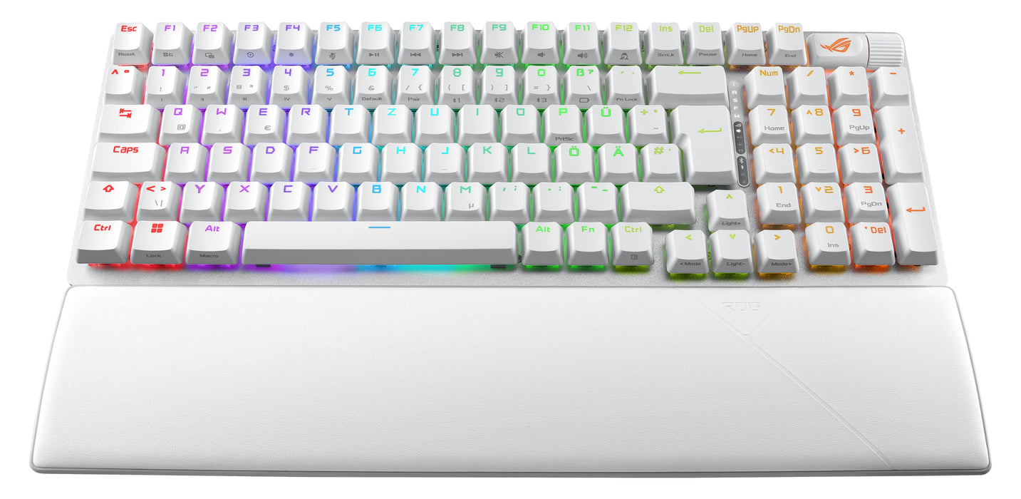 EAN 4711387487075 - ASUS ROG Strix Scope II 96 Wireless teclado Juego USB + RF Wireless + Bluetooth QWERTZ Alemán Blanco imagen 3