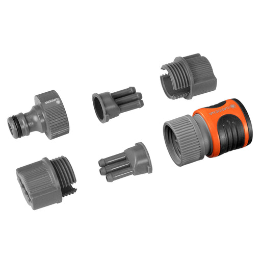 EAN 4078500531603 - Gardena 5316-20 accesorio para manguera Conector para rociador/pistola Gris, Naranja 6 pieza(s) imagen 1