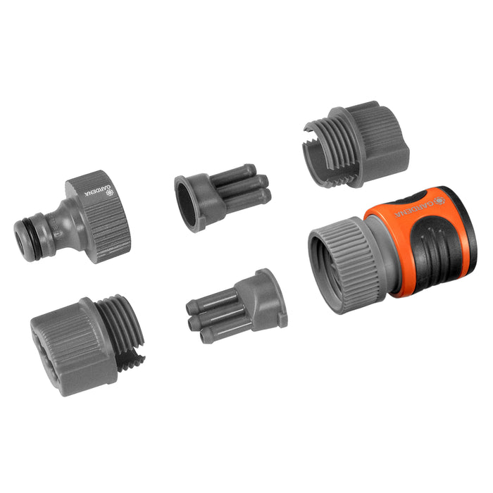 EAN 4078500531603 - Gardena 5316-20 accesorio para manguera Conector para rociador/pistola Gris, Naranja 6 pieza(s) imagen 1