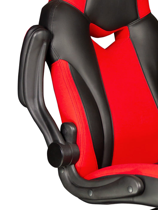 EAN 8436550236408 - TALIUS TAL-CRAB-RED silla para videojuegos Silla para videojuegos universal Negro, Rojo imagen 11