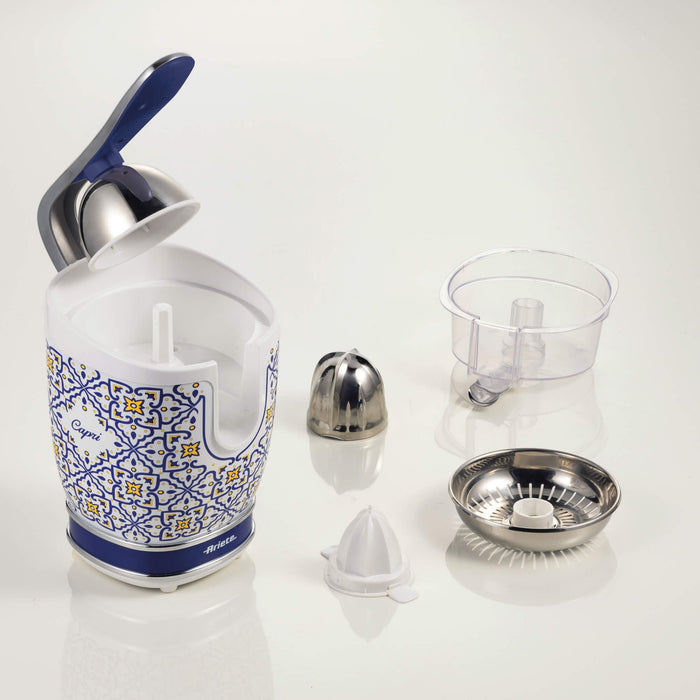 EAN 8003705122932 - Ariete 0413/0C prensa de cítricos eléctricos 0,6 L 85 W Azul, Multicolor imagen 4