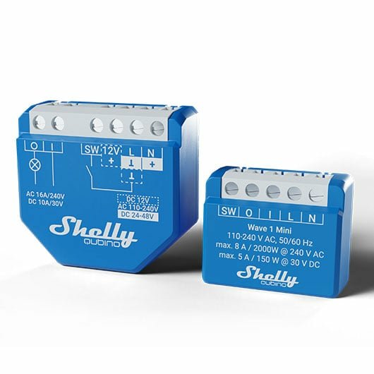EAN 3800235269138 - Shelly Qubino Wave 1 Mini Interruptor inteligente Azul imagen 7