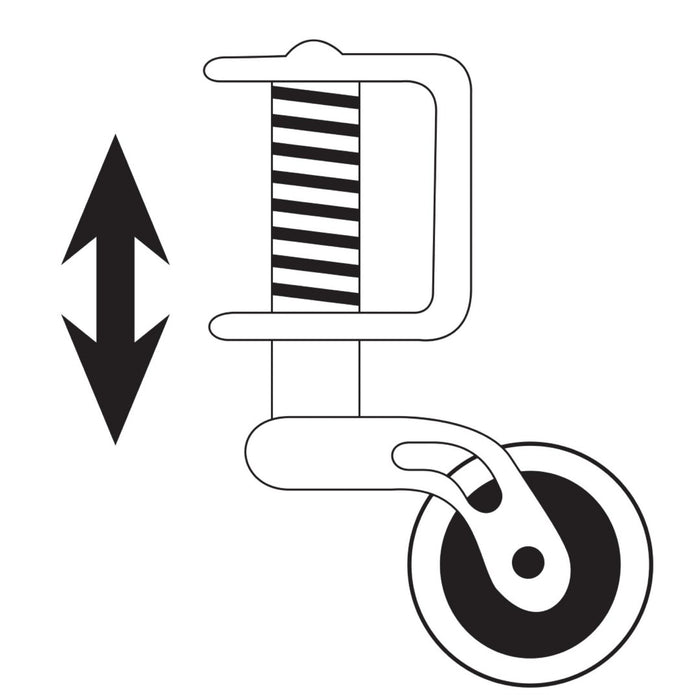 EAN 5705831006331 - Q-CONNECT KF00633 taburete Plástico Negro imagen 4
