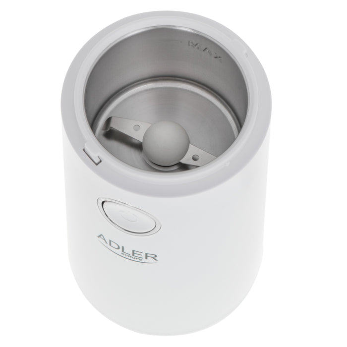 EAN 5903887800457 - Adler AD 4446WS molinillo de café 150 W Blanco imagen 6