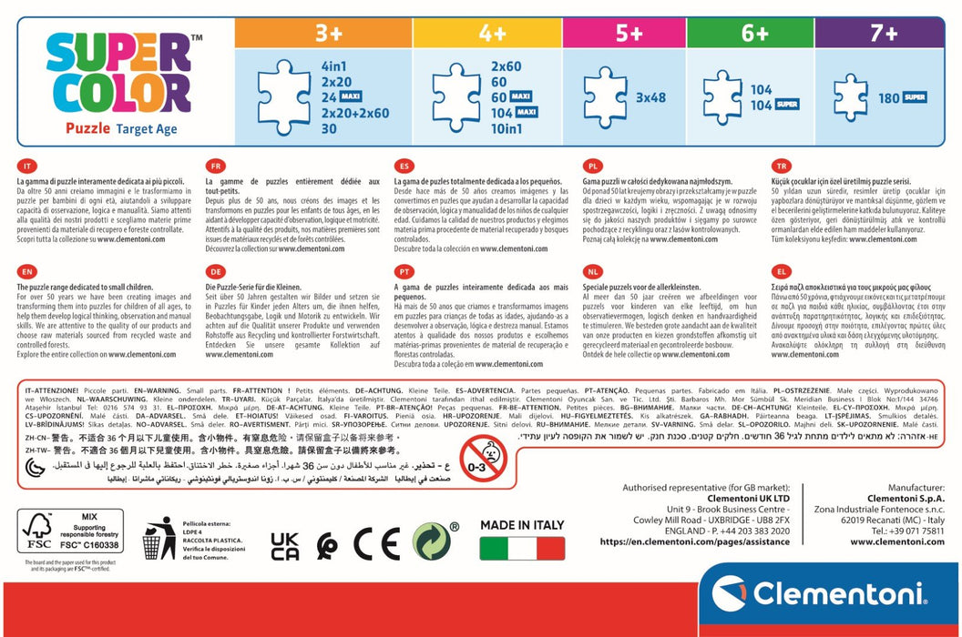 EAN 8005125215218 - Clementoni 21521 puzzle imagen 6