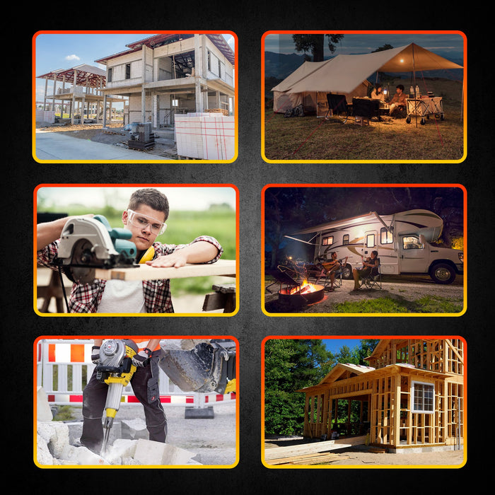 EAN 5905090330349 - Extralink EX.30349 motor-generador 2800 W 15 L Negro, Naranja imagen 14