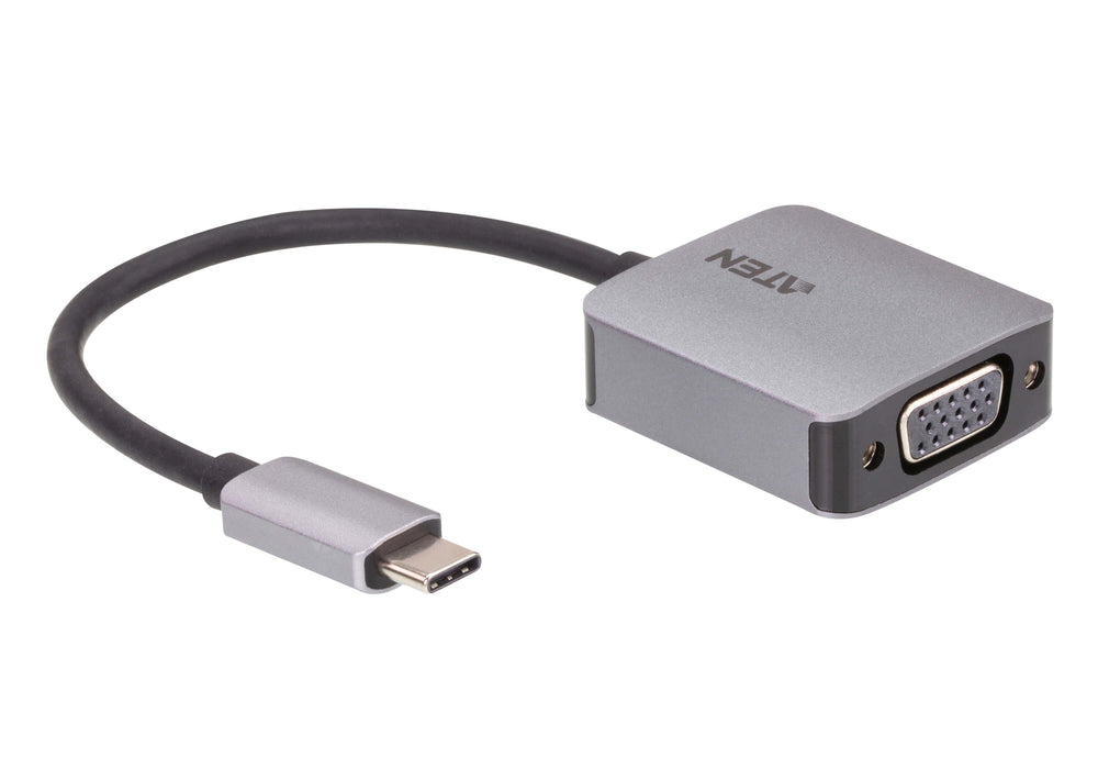 EAN 4710469340000 - ATEN UC3002A-AT adaptador de cable de vídeo USB Tipo C VGA (D-Sub) Negro, Plata imagen 2