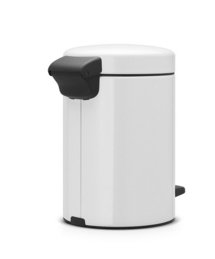 EAN 8710755112126 - Brabantia 112126 papelera 3 L Alrededor Blanco imagen 3