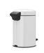 EAN 8710755112126 - Brabantia 112126 papelera 3 L Alrededor Blanco imagen 3