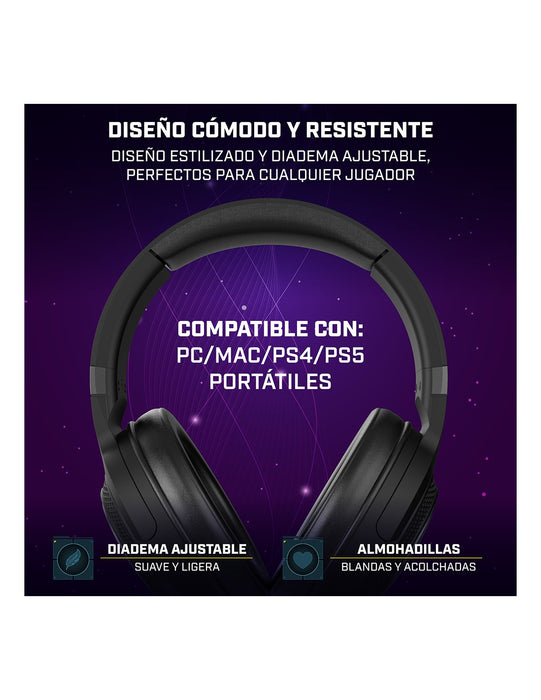 EAN 8435443703140 - Newskill Gaming Sobek Auriculares Alámbrico Diadema Juego USB tipo A Negro imagen 9