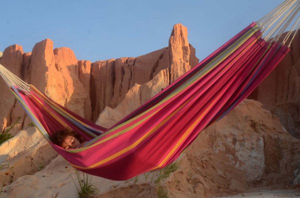 EAN 4030454003667 - AMAZONAS AZ-1018150 hamaca Hamaca colgante 2 personas(s) Algodón, Poliéster Multicolor imagen 5