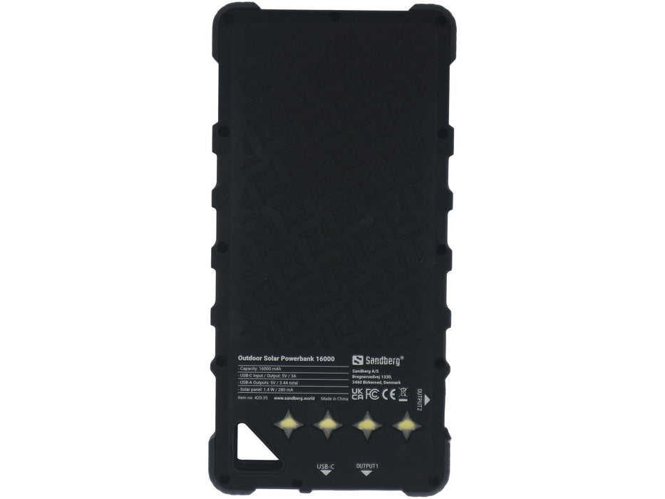 EAN 5705730420351 - Sandberg 420-35 batería externa Ión de litio 16000 mAh Negro imagen 5