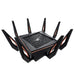 EAN 4718017064774 - ASUS GT-AX11000 router inalámbrico Gigabit Ethernet Tribanda (2,4 GHz/5 GHz/5 GHz) Negro imagen 2