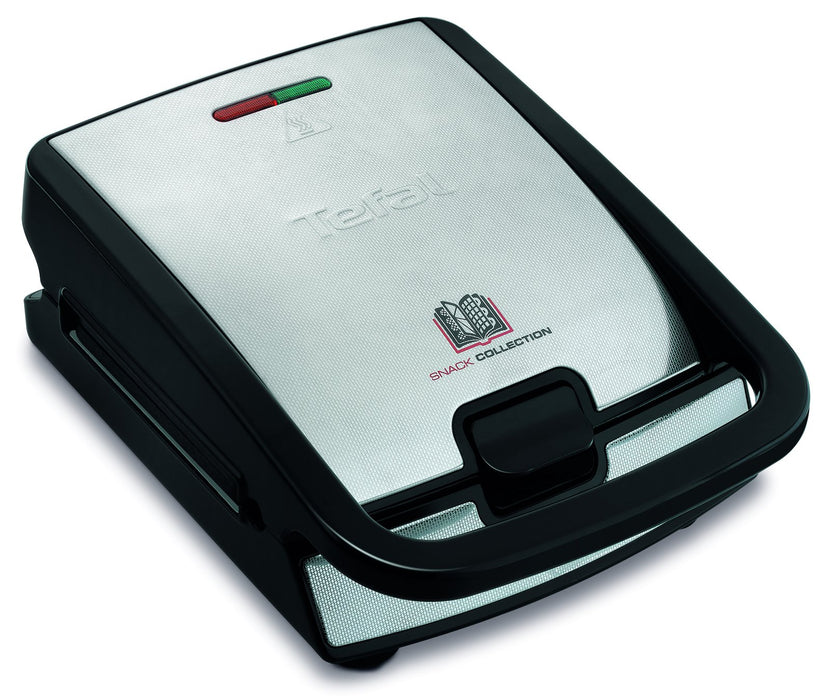 EAN 3045386363643 - Tefal Snack Collection SW852D sandwichera 700 W Negro, Acero inoxidable imagen 1