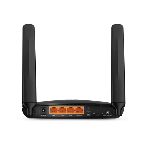 EAN 6935364086855 - TP-Link Archer MR200 router inalámbrico Ethernet rápido Doble banda (2,4 GHz / 5 GHz) 4G Negroimagen 3)