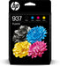 EAN 0196548697632 - HP 937 4-Pack CMYK(4) Original Ink Cartridge cartucho de tinta 4 pieza(s) Rendimiento estándar Negro, Cia imagen 1