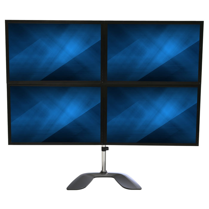 EAN 65030879903 - StarTech.com ARMQUADSS soporte para monitor 81,3 cm (32") Negro, Plata imagen 5