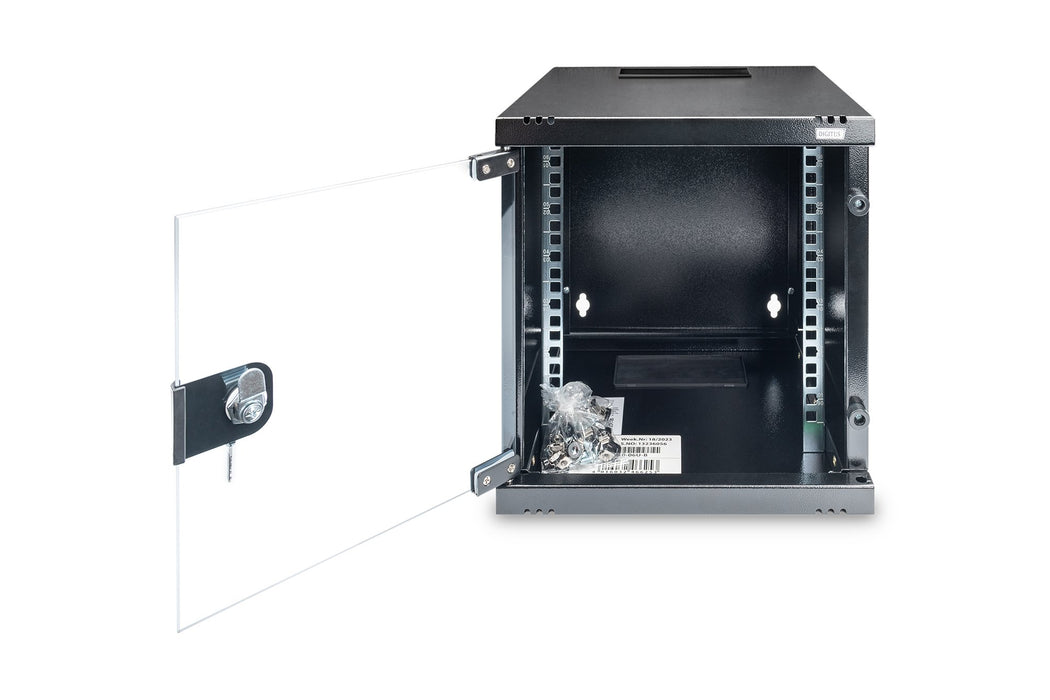 EAN 4016032466253 - Digitus DN-10-06U-B armario rack 6U Bastidor de pared Negro imagen 6