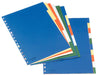 EAN 8411772117094 - Esselte 11709 divisor Polipropileno (PP) Azul, Verde, Naranja, Blanco, Amarillo imagen 1