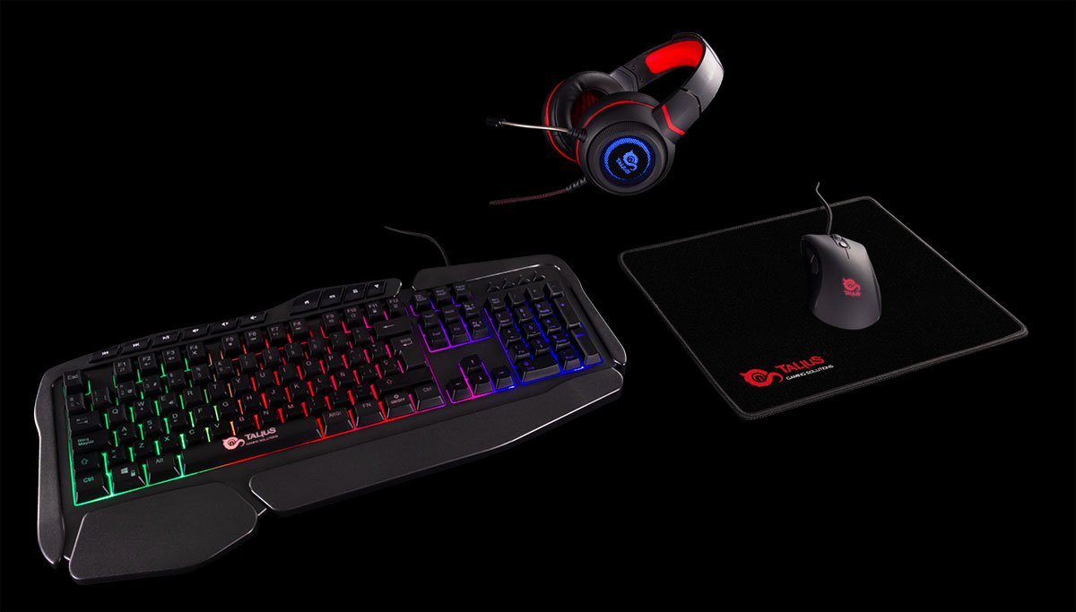 EAN 8436550234886 - TALIUS Gaming kit V.2 teclado Ratón incluido Juego USB QWERTY Español Negro imagen 5