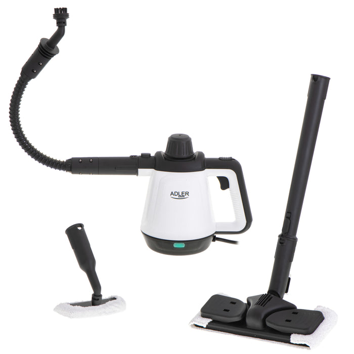 EAN 5903887803588 - Adler AD 7038 limpiador a vapor Limpiador a vapor portátil 0,45 L 2000 W Negro, Blanco imagen 16