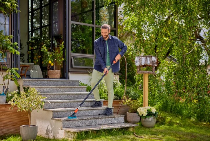 EAN 4078500064743 - Gardena 18802-20 soporte de manguera Aluminio imagen 5