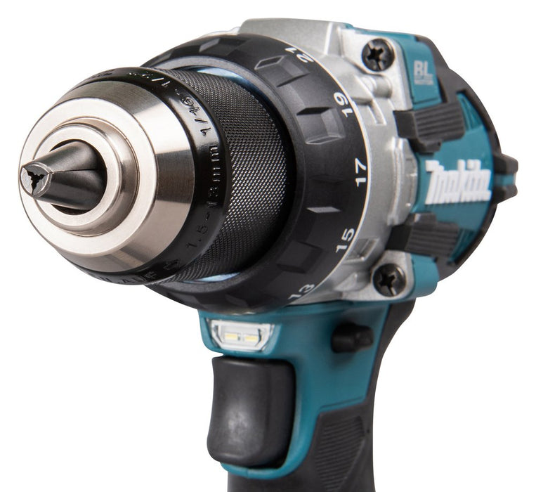 EAN 0088381775663 - Makita DHP489RTJ destornillador eléctrico y llave de impacto 1800 RPM Negro, Azul imagen 12
