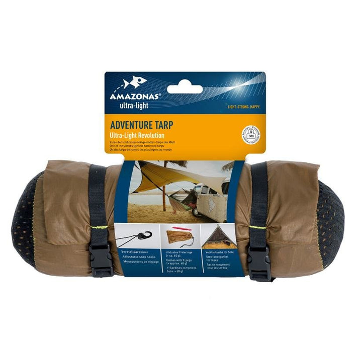 EAN 4030454006354 - AMAZONAS Adventure Ultra-Light Tarp Lona Marrón Nylon imagen 5