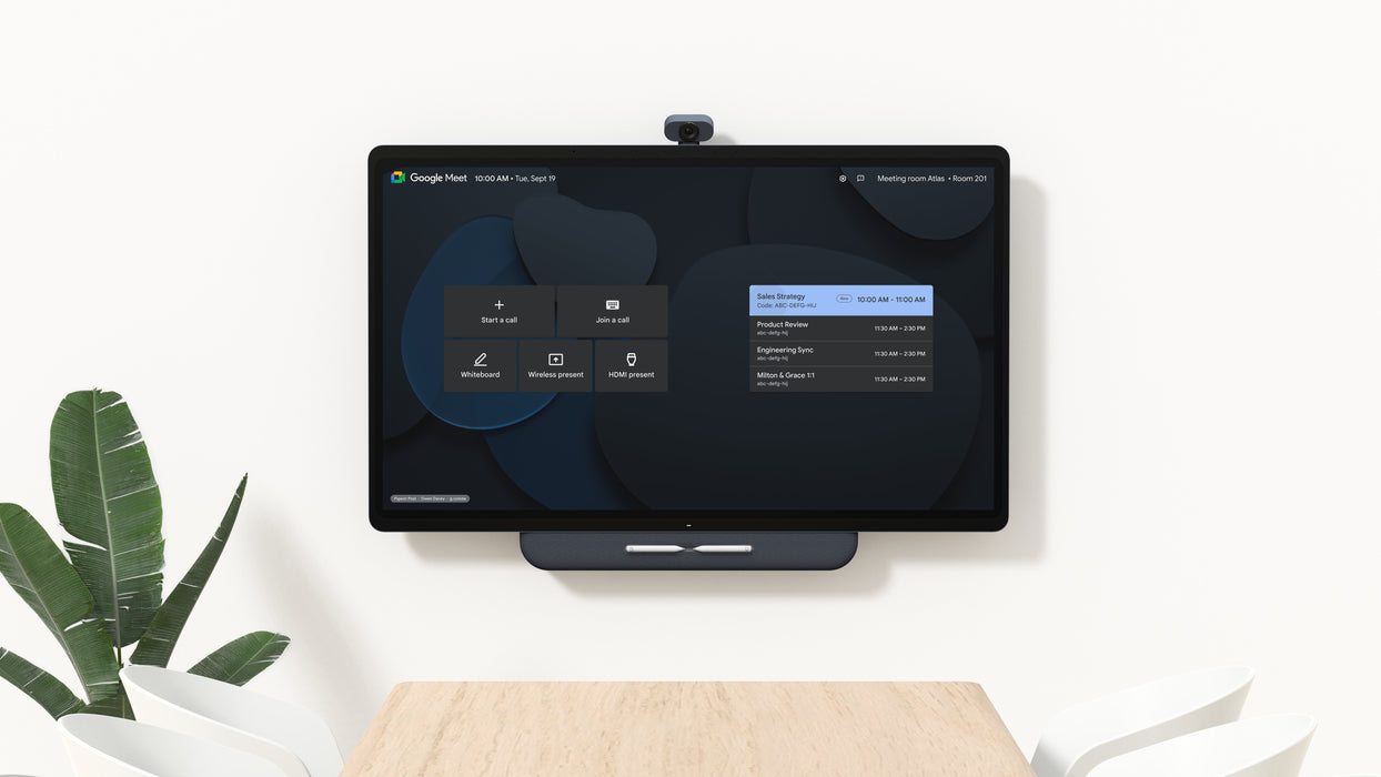 EAN 858323007547 - Avocor Google Meet Series One Board 65 pizarra blanca interactiva 165,1 cm (65") Pantalla táctil Gris imagen 3