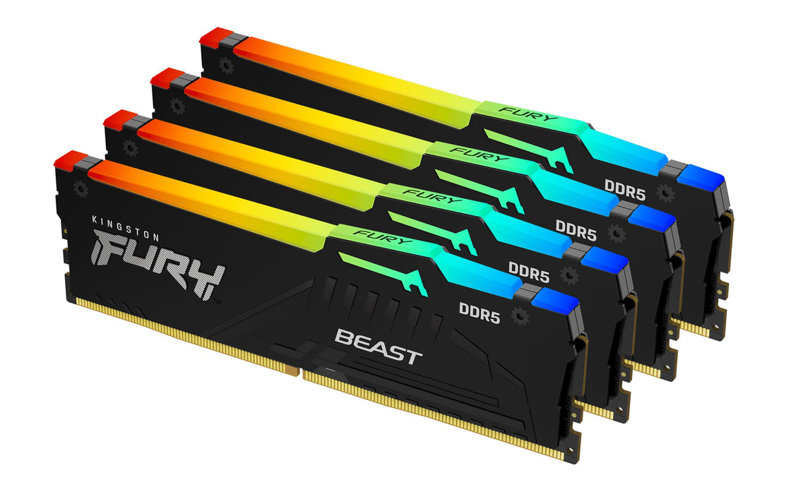 EAN 0740617335248 - Kingston Technology FURY Beast RGB módulo de memoria 4 x 32 GB 5200 MT/s imagen 1