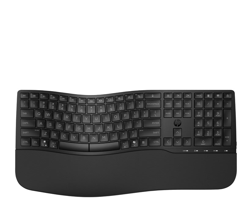 EAN 197498231419 - HP 680 Comfort Dual-Mode Keyboard teclado Hogar RF Wireless + Bluetooth Negro imagen 10