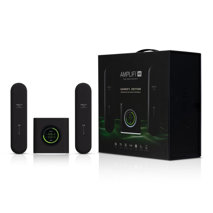 EAN 817882028509 - Ubiquiti HD Gamer’s Edition router inalámbrico Gigabit Ethernet Doble banda (2,4 GHz / 5 GHz) Negro imagen 2