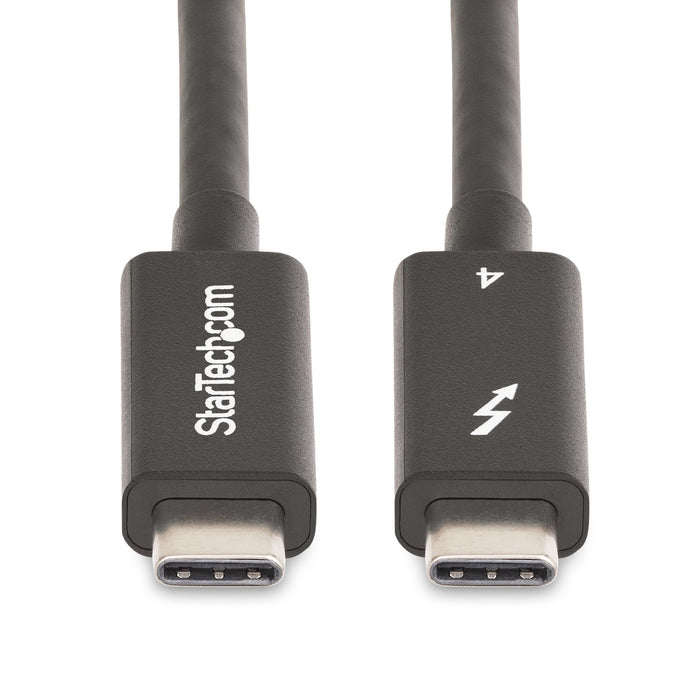 EAN 0065030895859 - StarTech.com A40G2MB-TB4-CABLE cable Thunderbolt 2 m 40 Gbit/s Negro imagen 4