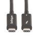 EAN 0065030895859 - StarTech.com A40G2MB-TB4-CABLE cable Thunderbolt 2 m 40 Gbit/s Negro imagen 4