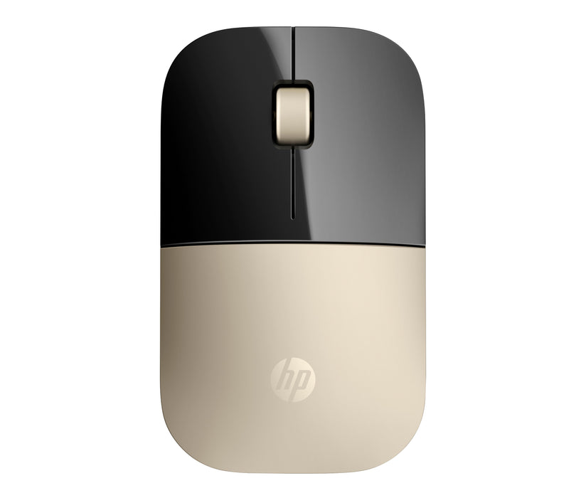 EAN 0190780030578 - HP Z3700 Gold Wireless Mouse ratón Oficina Ambidextro RF inalámbrico Óptico 1200 DPI imagen 1